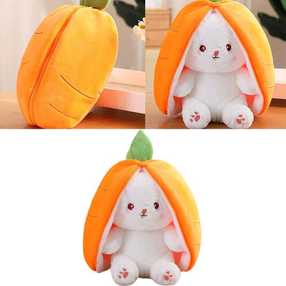 Stuffed Bunny Reversible Rabbit Plush Toy
