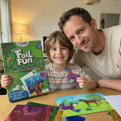 Foil Fun Animals – Mess-Free Creative Foil Art Kit