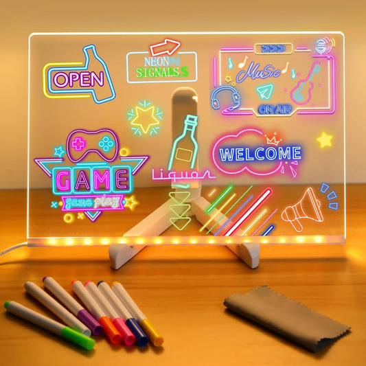 لوحة الرسم المضيئة الملونة LED