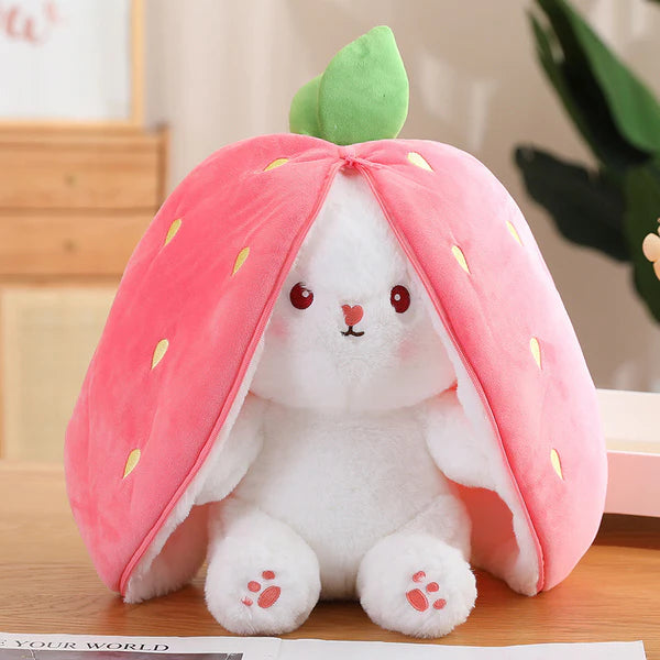 Stuffed Bunny Reversible Rabbit Plush Toy