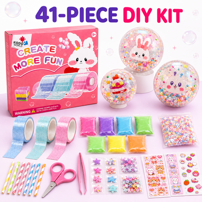 DIY Bubble Squishies Making Kit 41 Pieces for Kids