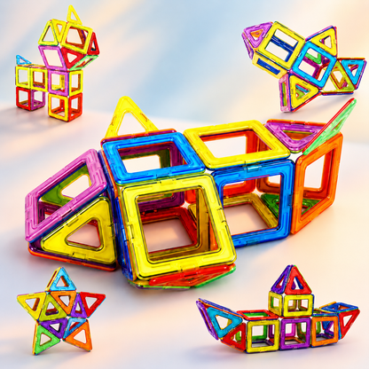STEM - Magnetic Building Blocks Set