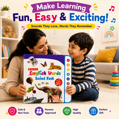 Touch & Learn – Kids Talking Musical English Sound Book