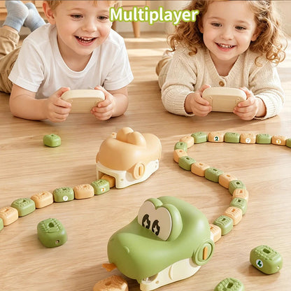 RC Hungry Snake Battle Game, Remote Control Snake Toy for Kids