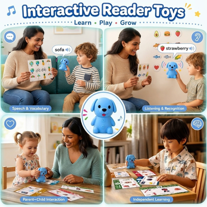 Talking Phonics Flash Cards for Kids, 20 Card English Learning Toy