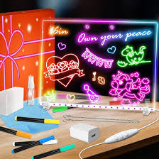 لوحة الرسم المضيئة الملونة LED