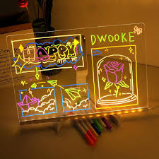 لوحة الرسم المضيئة الملونة LED